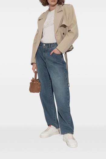 T-Shirt Bianco Donna The Golden Dreamers - 4