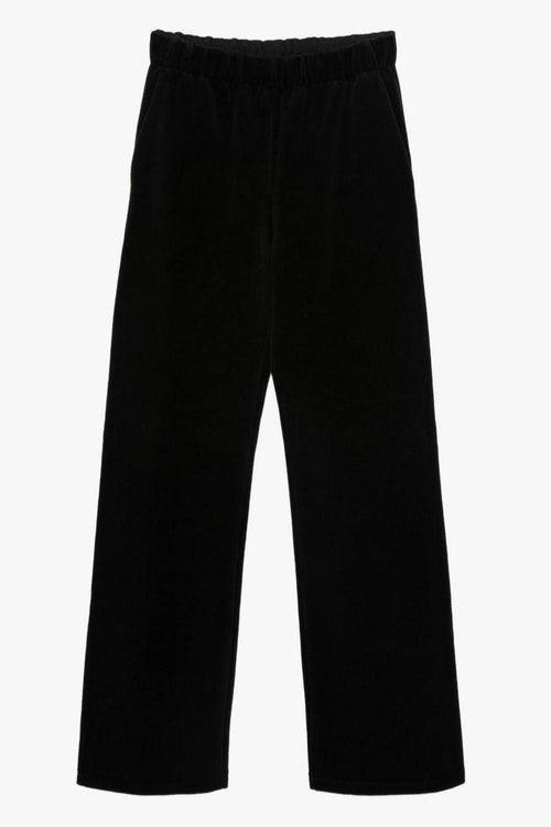 Pantalone Nero Donna Dritto