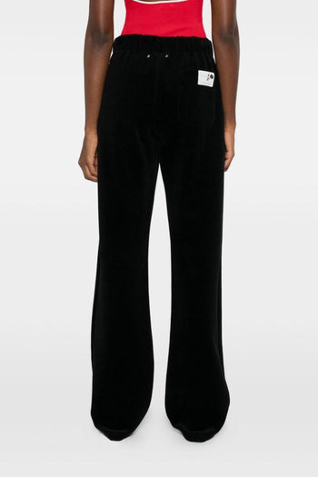 Pantalone Nero Donna Dritto - 5