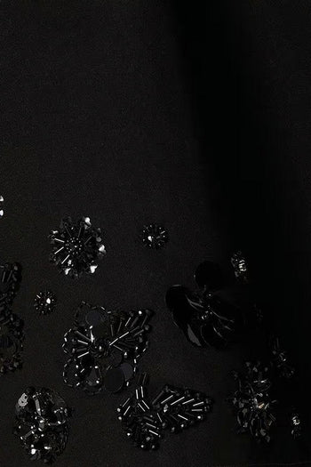 Gonna Nero Donna Paillettes - 3