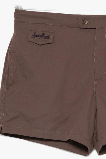 Saint Barth Boxer Marrone Uomo - 2
