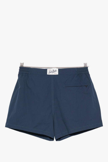 Saint Barth Boxer Blu Uomo - 3
