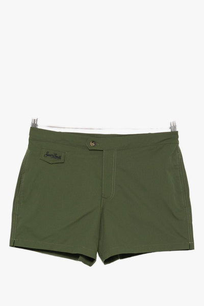 Saint Barth Boxer Harry Uomo Verde