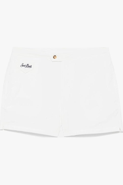 Saint Barth Harrys Uomo Boxer Bianco