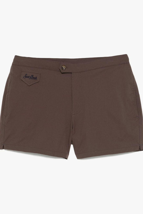Saint Barth Harrys Uomo Boxer Marrone