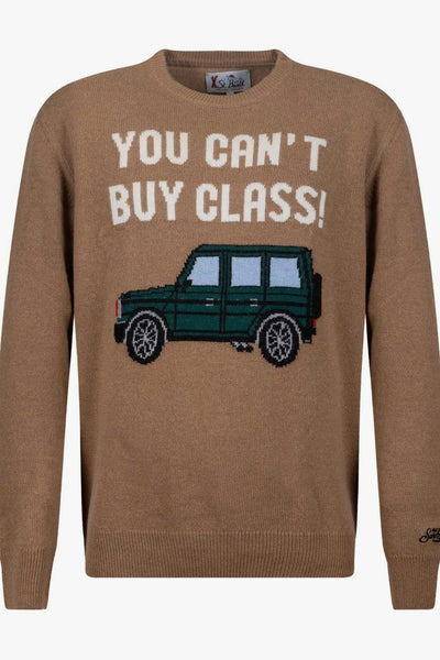 Saint Barth Maglia Marrone Uomo You Can't Buy Class