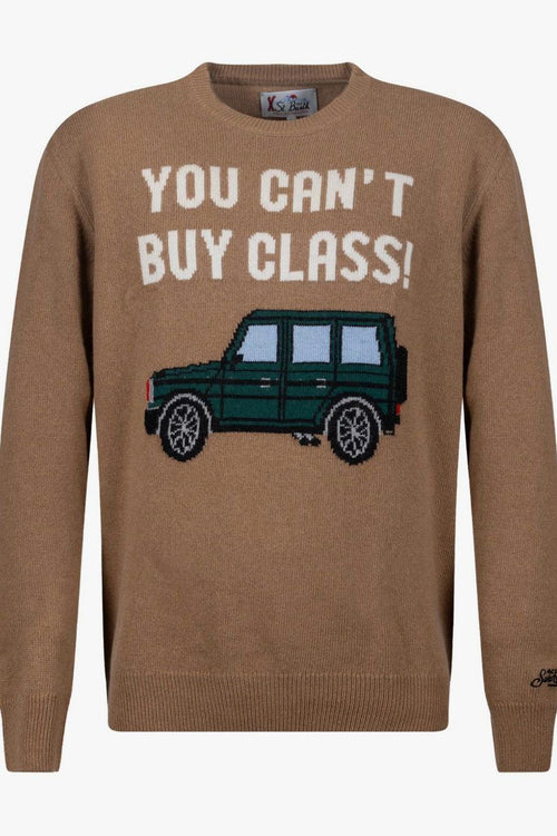 Saint Barth Maglia Marrone Uomo You Can't Buy Class