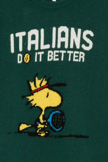 Saint Barth Maglia Verde Uomo Italians Do It Better - 2