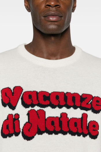 Saint Barth Maglia Bianco Uomo Vacanze di Natale - 2