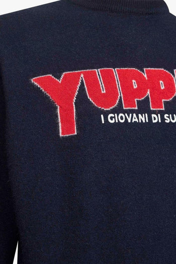 Saint Barth Maglia Blu Uomo Yuppies - 2