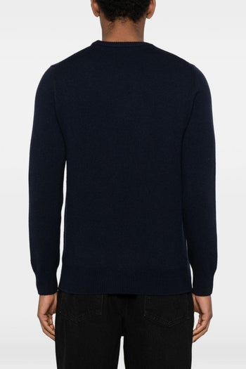 Saint Barth Maglia Blu Uomo Cortina Habitué - 4