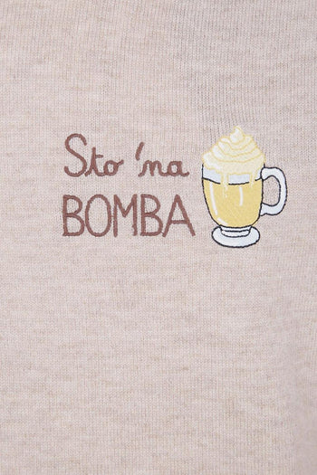 Saint Barth Maglia Beige Uomo Sto Na Bomba - 2