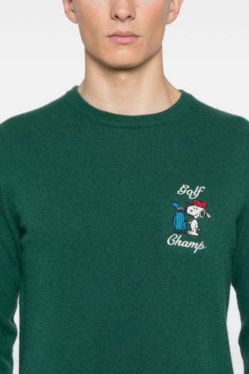 Saint Barth Maglia Verde Uomo Golf Champ - 5