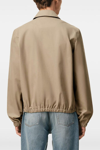Ami Paris Giubbino Logo Cuore Uomo Beige - 3