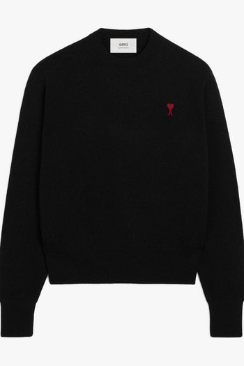 Ami Paris Girocollo Uomo Maglia Nero - 5