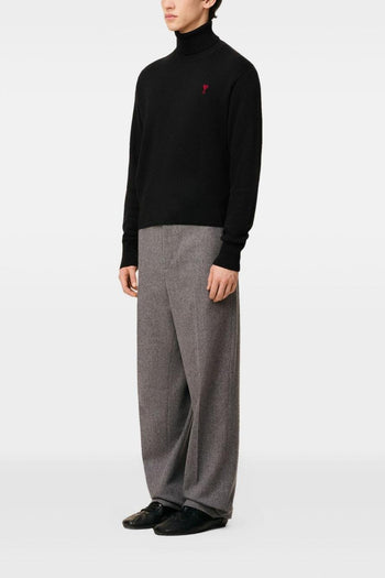 Ami Paris Dolcevita Uomo Maglia Nero - 3