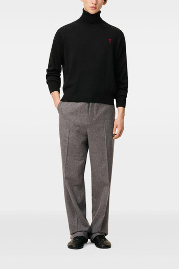 Ami Paris Dolcevita Uomo Maglia Nero - 2