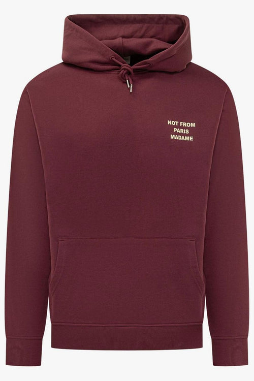 Felpa Viola Uomo Not From Paris Madame