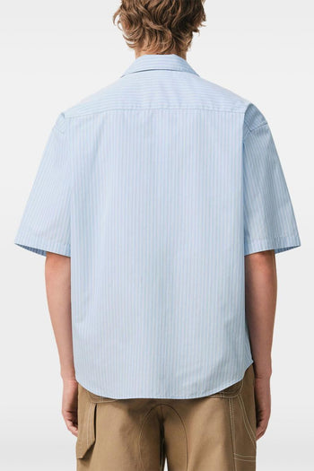 Ami Paris Camicia Maniche Corte Uomo Blu - 3
