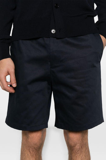 Ami Paris Uomo Short Blu Chino - 4