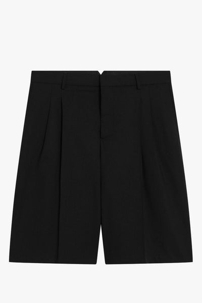 Ami Paris Bermuda Pinces Uomo Nero