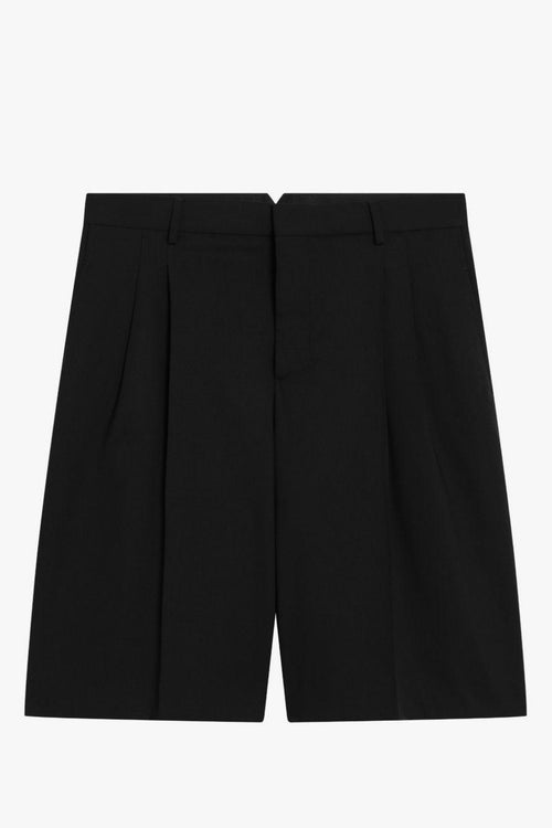 Ami Paris Bermuda Pinces Uomo Nero