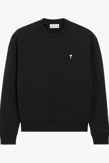 Ami Paris Felpa Micro Cuore Uomo Nero - 5