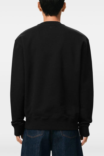 Ami Paris Felpa Micro Cuore Uomo Nero - 3
