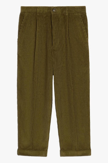 Ami Paris Pantalone Uomo Velluto Millerighe Bronzo - 6