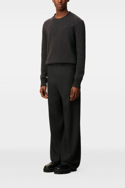 Ami Paris Pantalone Uomo Gamba Ampia Grigio