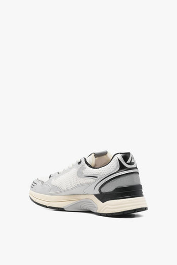 Hyperway Uomo Sneakers Bianco/Argento - 4