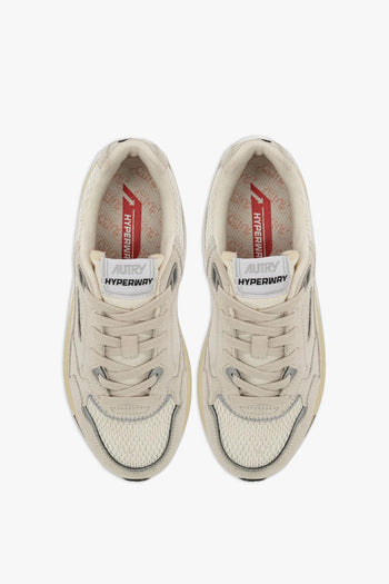 Hyperway Uomo Sneakers Bianco/Argento - 4