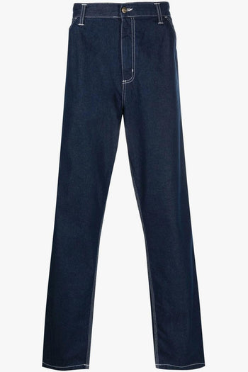 Wip Simple Uomo Jeans Blu Scuro - 5