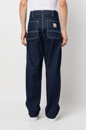 Wip Simple Uomo Jeans Blu Scuro - 3