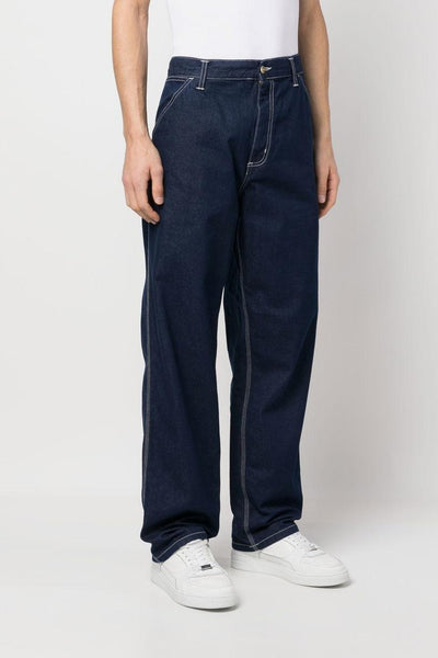 Wip Simple Uomo Jeans Blu Scuro