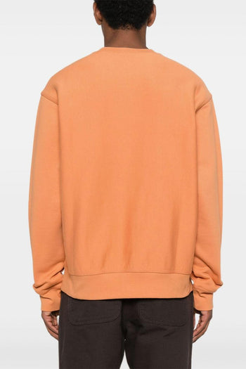 WIP American Script Uomo Felpa Arancione - 3
