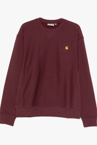 Wip Felpa Rosso Uomo American Script