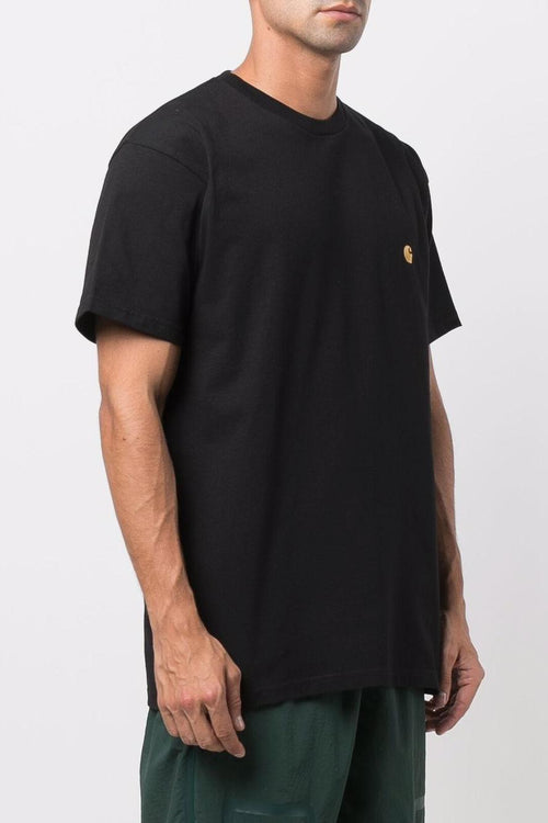 Wip T-shirt Nero Uomo S/S Chase