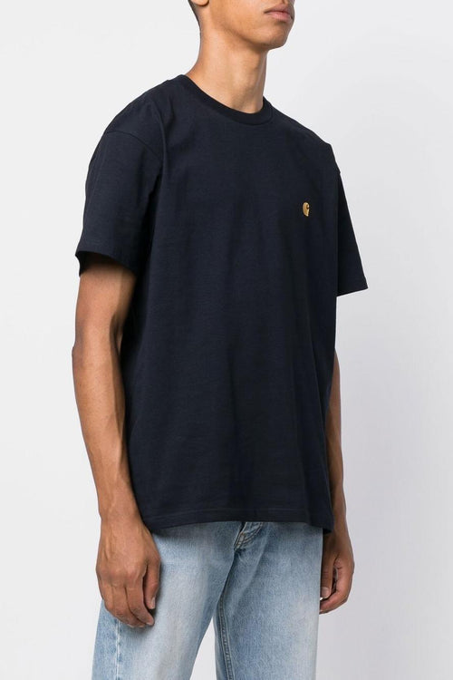 Wip T-shirt Blu Uomo S/S Chase