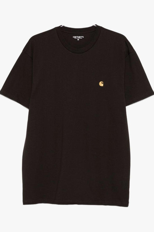 Wip Uomo T-shirt Marrone Micro Ricamo Logo C