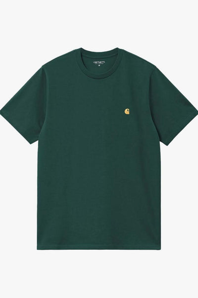 Wip Uomo T-shirt Verde Micro Ricamo Logo C