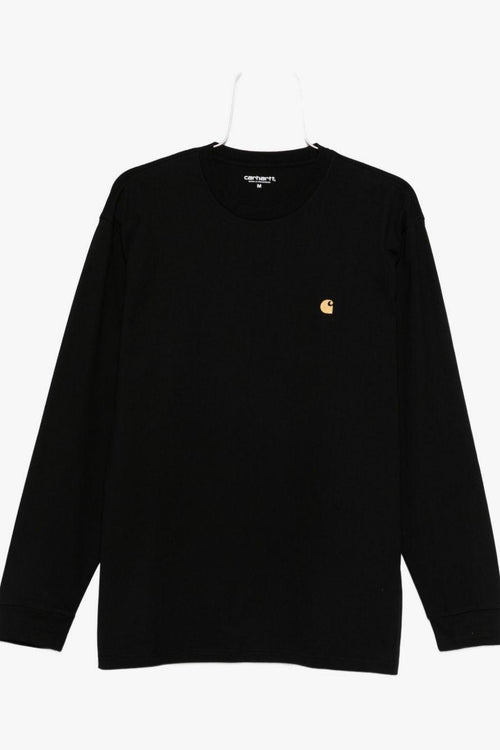 Wip Pocket L/S Uomo T-shirt Nera