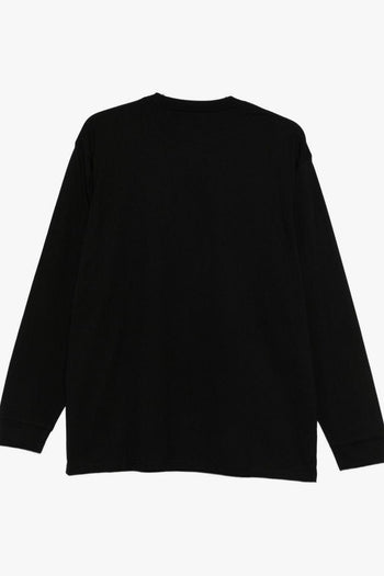 Wip Pocket L/S Uomo T-shirt Nera - 2