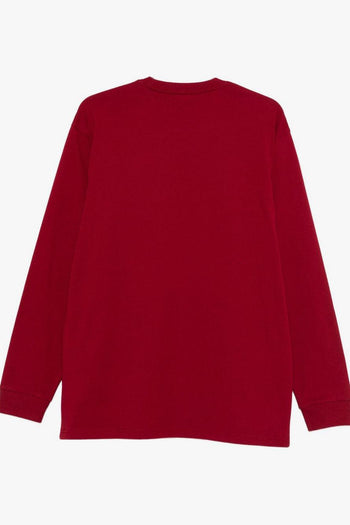 Wip Uomo T-shirt Rosso Micro Logo C - 2