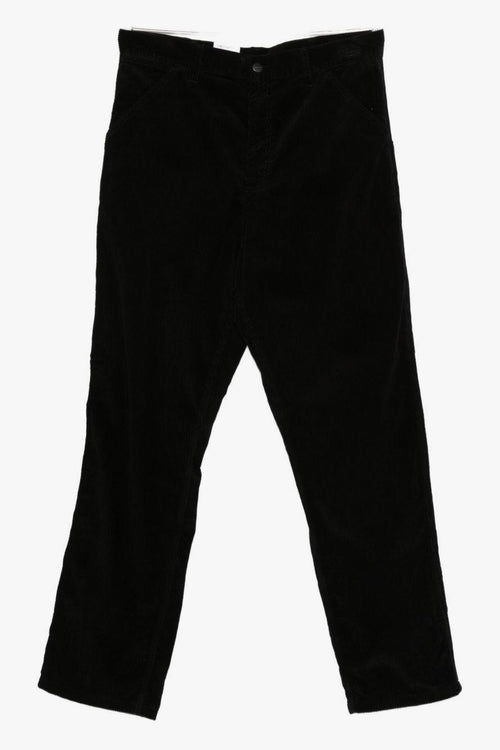 Wip Pantalone Nero Uomo a Coste