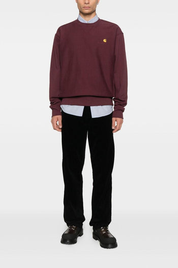 Wip Pantalone Nero Uomo a Coste - 3