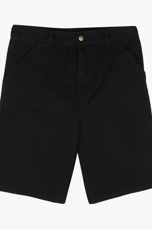 Wip Short Nero Uomo Single Knee