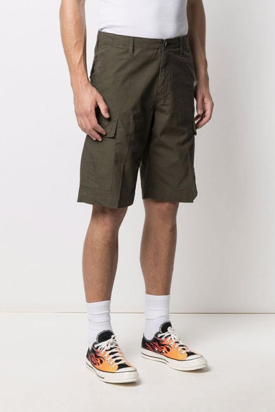 Wip Short Verde Uomo Regular Cargo