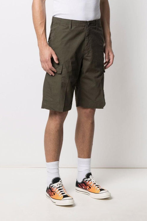Wip Short Verde Uomo Regular Cargo