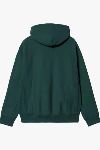 Wip Felpa Verde Uomo American Script - 2